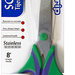 BAZIC 8" Duo Grip Stainless Steel Scissors [4441]