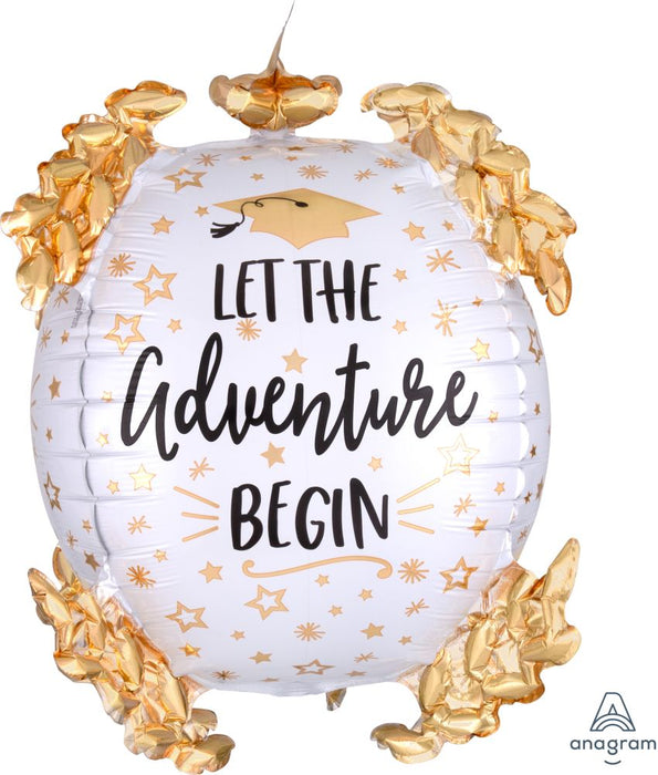 The World is Yours Balloon 20 Inch UltraShape Foil Mylar Balloon [40908]