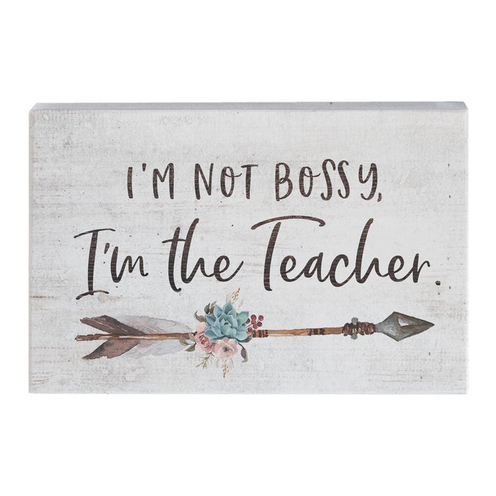 Sincere Surroundings STR1172 Bossy Teacher - 3.5 x 5.25 x 1.25 [STR1172]