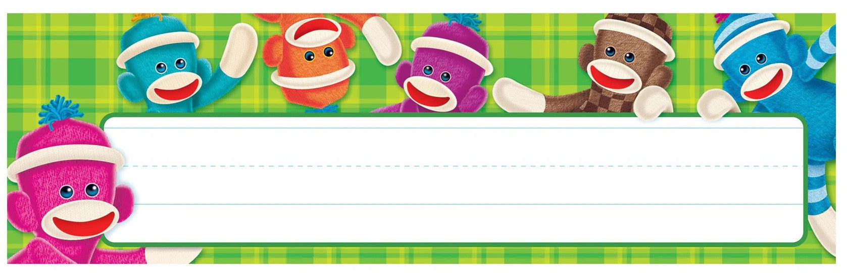 Sock Monkeys Desk Toppers Name Plates [T69235]