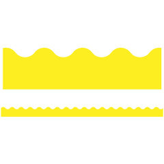 YELLOW SCALLOPED BORDER (Archived)