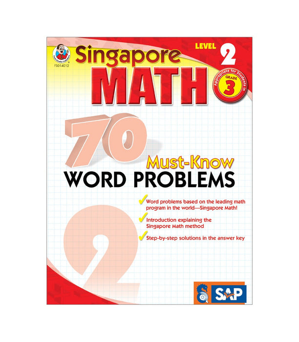 SINGAPORE MATH WORD PROBLEMS GRADE 3 [FS014012]