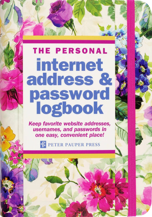 Peony Garden Internet Address & Password Logbook [9781441336095]