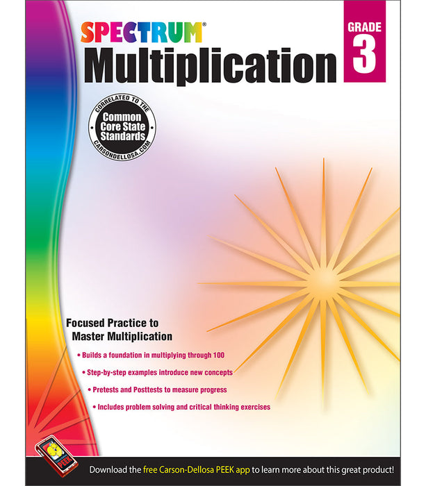 SPECTRUM MULTIPLICATION GRADE 3 [CD704507]