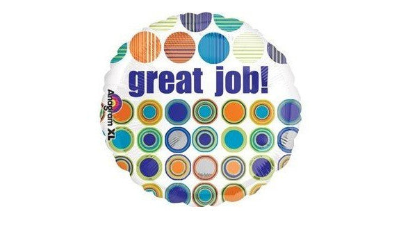 Great Job! 18 Inch Foil Mylar Balloon [22015]