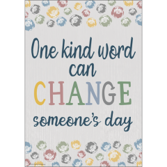 One Kind Word Positive Poster [TCR7887]