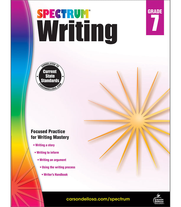 Spectrum Writing Book Grade 7 [CD704576]