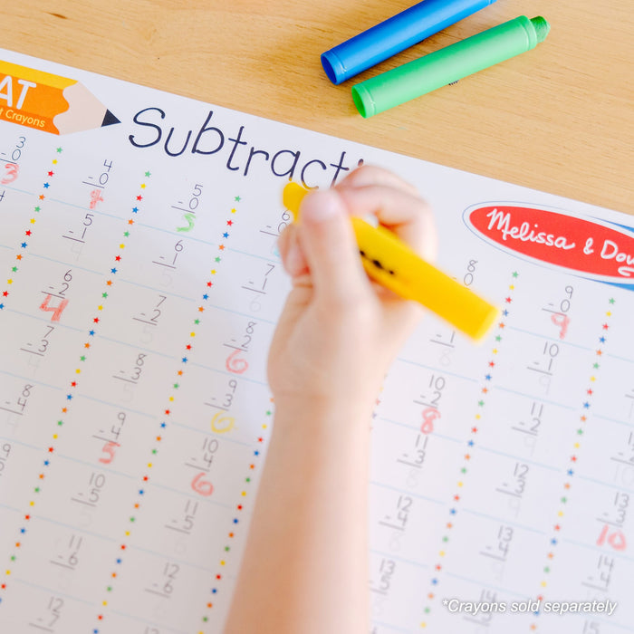 Subtraction Problems Write-A-Mat [5032]