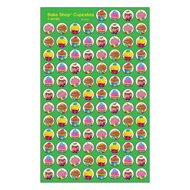 Bake Shop Cupcakes superSpot Stickers [T46189]
