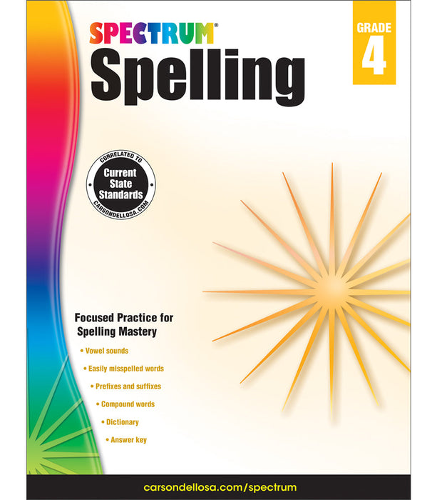 SPECTRUM SPELLING GRADE 4 [CD704600]
