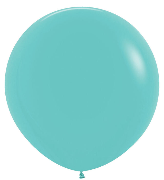 Sempertex 36 Inch Robin Egg Blue Latex Balloons  2 Count [56097P2]
