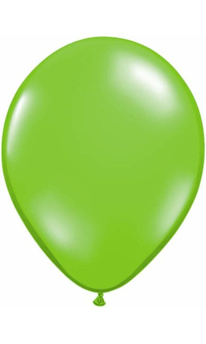 Qualatex Jewel Lime 11 Inch Latex Balloons 100 Count [78194]
