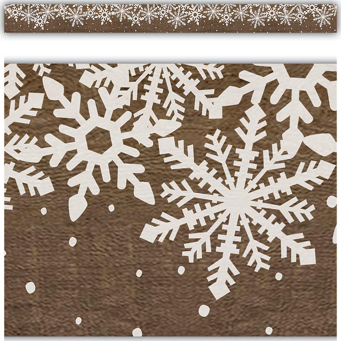 Home Sweet Classroom Winter Straight Border Trim [TCR8723]