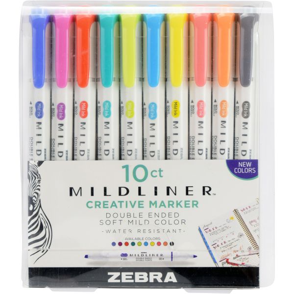 Zebra Pen Mildliner Double Ended Highlighter [ZEB78501]