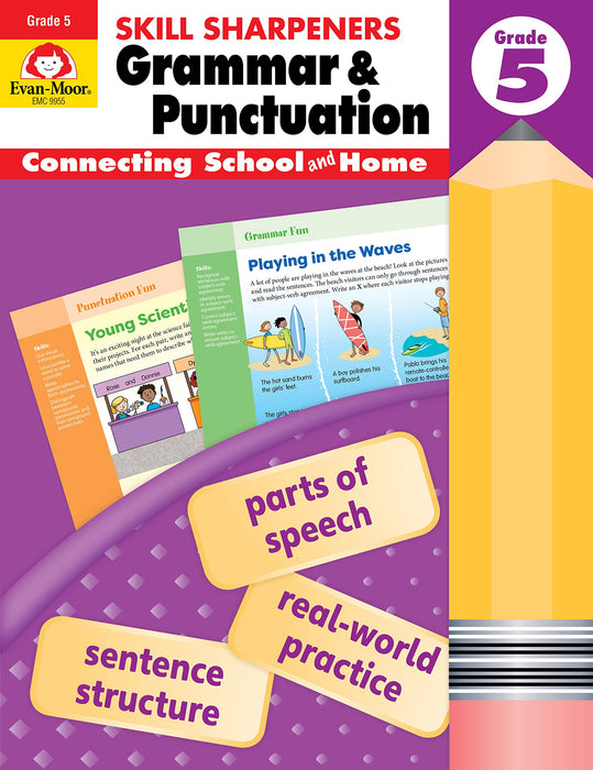 Skill Sharpeners: Grammar & Punctuation Grade 5 [EMC9955]