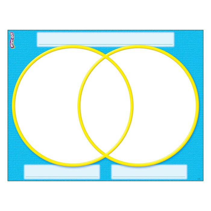 Venn Diagram Wipe-Off Learning Chart 17x22 [T27311]