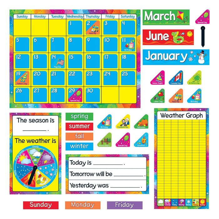 Year Around Calendar Bulletin Board Set [T8096]