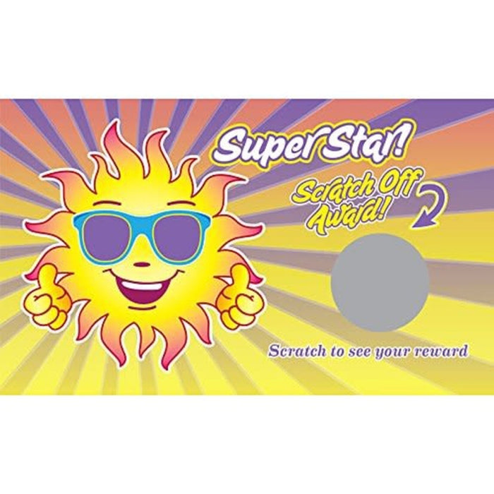 Super Star Scratch Off Reward Cards 30 Pack [TNT5226]