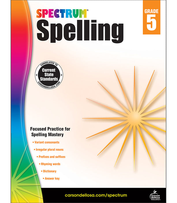 SPECTRUM SPELLING GRADE 5 [CD704601]