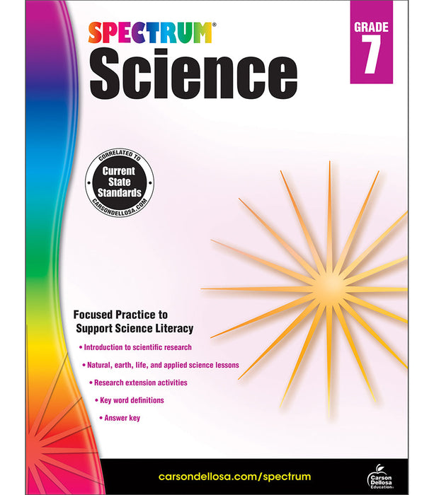 SPECTRUM SCIENCE BOOK GRADE 7