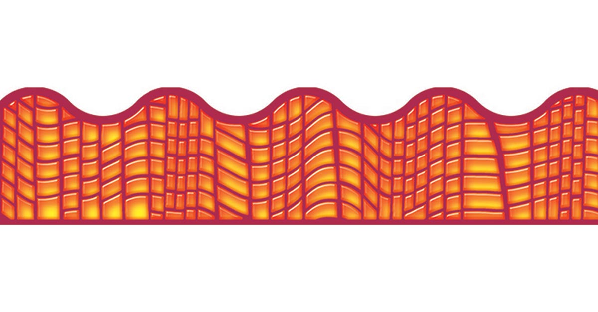 Reptile Orange Border Trim [T92816]