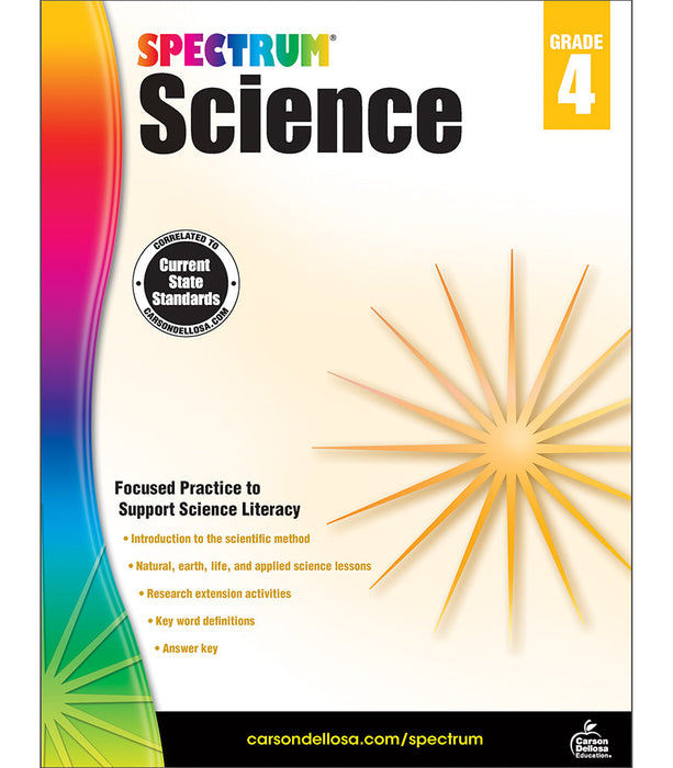 SPECTRUM SCIENCE BOOK Grade 4 [CD704617]