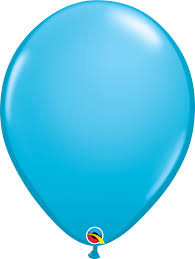 Qualatex Robins Egg Blue 16 inch Latex Balloons 50 Count [82687]