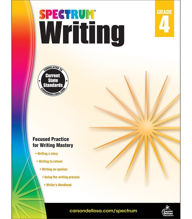 Spectrum Writing Book Grade 4 [CD704573]
