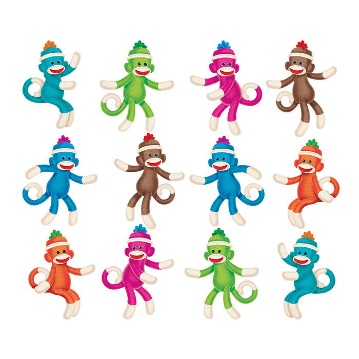 Sock Monkeys Mini Accents Variety Pack [T10897]