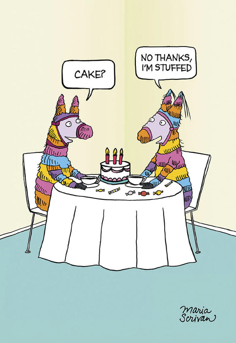 Stuffed Pinata Birthday Greeting Card [FRT40141501]