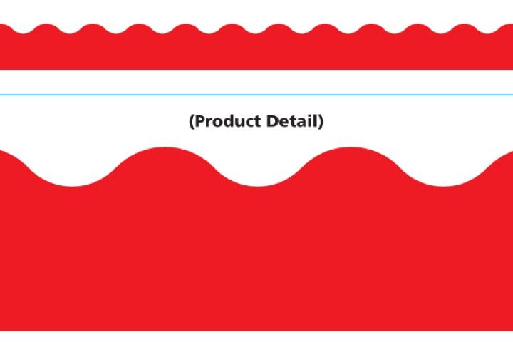 Red Border Trim [T9877]