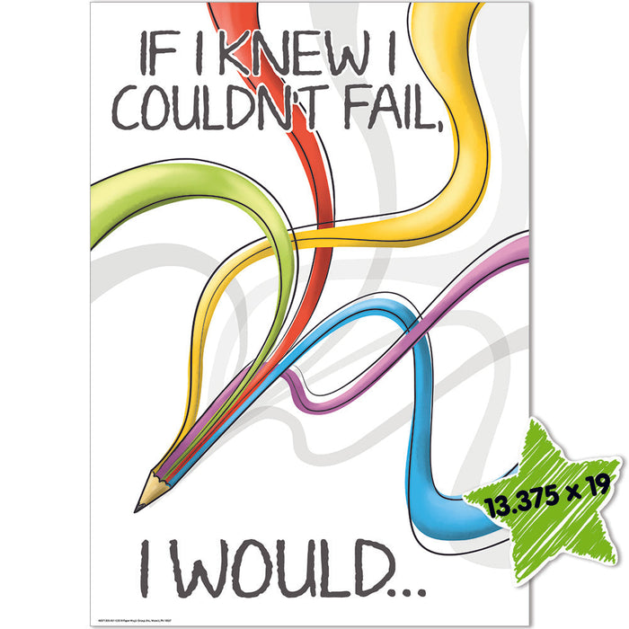 If I Knew I Couldn't Fail Poster 13" x 19" [P837130]
