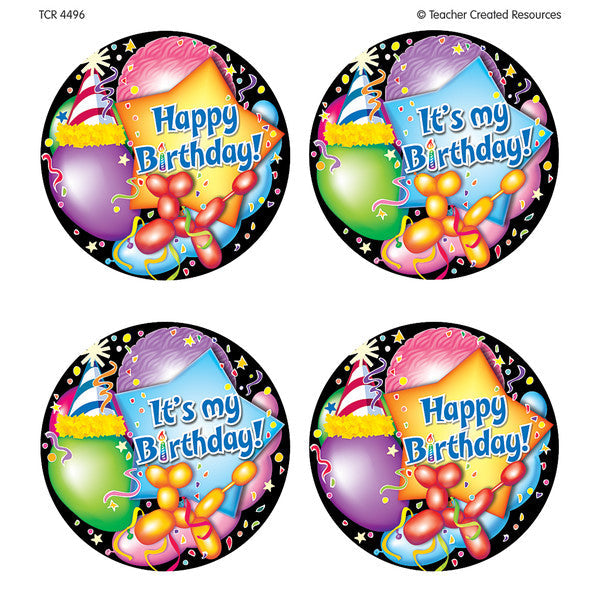 Happy Birthday Wear 'Em Badges [TCR4496]