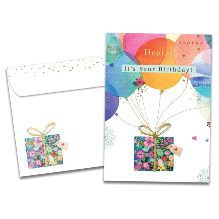 Confetti Fly Birthday Greeting Card [22388]