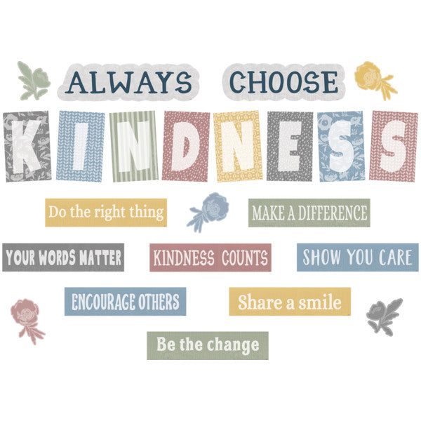 Classroom Cottage Always Choose Kindness Bulletin Board [TCR7172]