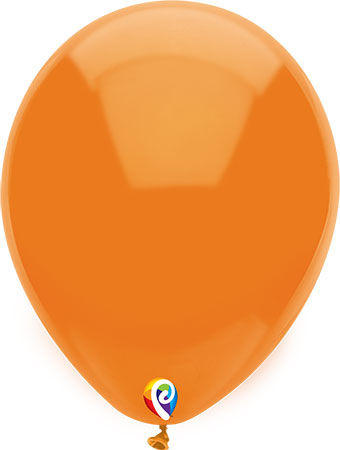 Funsational 12 Inch Latex Party Balloons Bag of 50 Orange [57095]