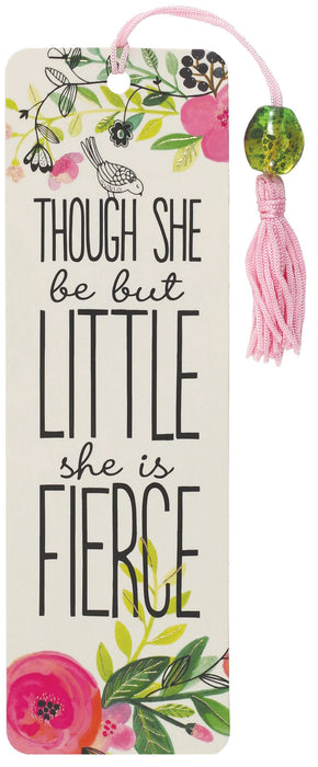 Though She Be but Little, She is Fierce Beaded Bookmark [9781441324320]