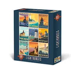 Lighthouses 1000-Piece Puzzle [49199]