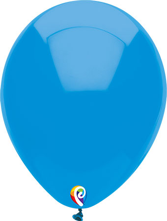 Funsational 12 Inch Latex Party Balloons Bag of 50 Ocean Blue [57094]