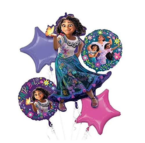 Encanto Balloon Bouquet Encanto Balloons 5 Piece Set [4380901]