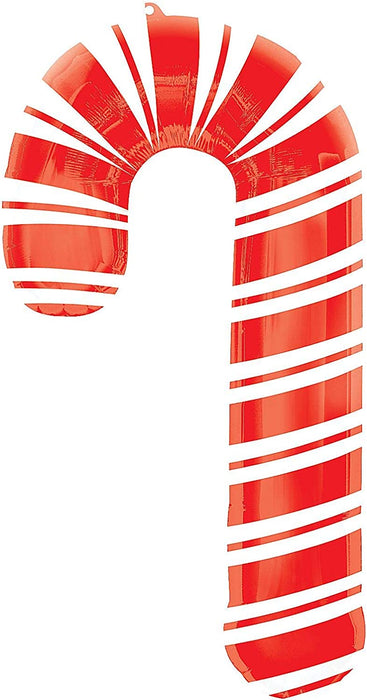 Christmas Candy Cane 37 Inch Mylar Balloon [30028]