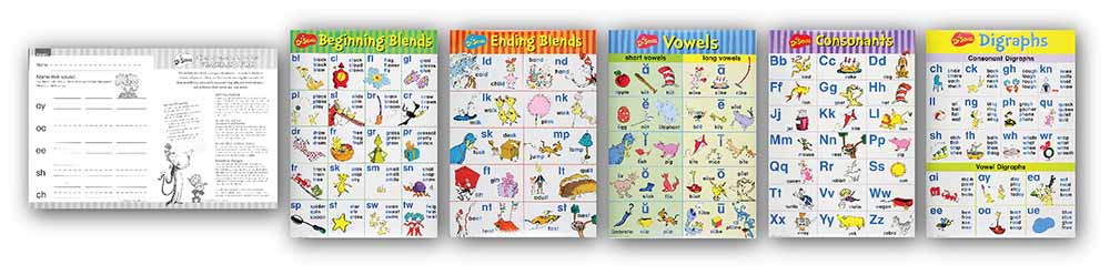 Dr. Seuss™ Phonics Bulletin Board Set [P847629]