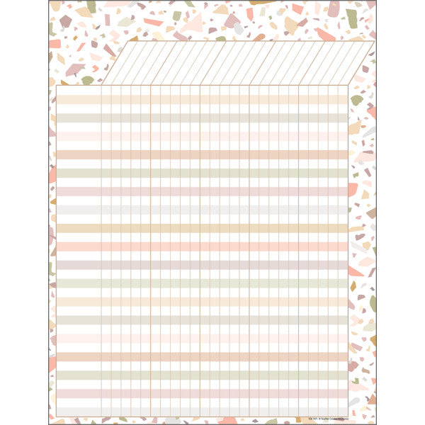 Terrazzo Tones Incentive Chart 17x22 [TCR7871]