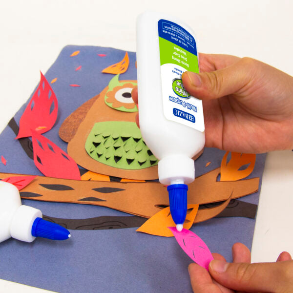 BAZIC White Washable Glue Jumbo 7 5/8 FL OZ (225 mL) [2013]