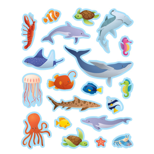 Ocean Animals Stickers [TCR7095]