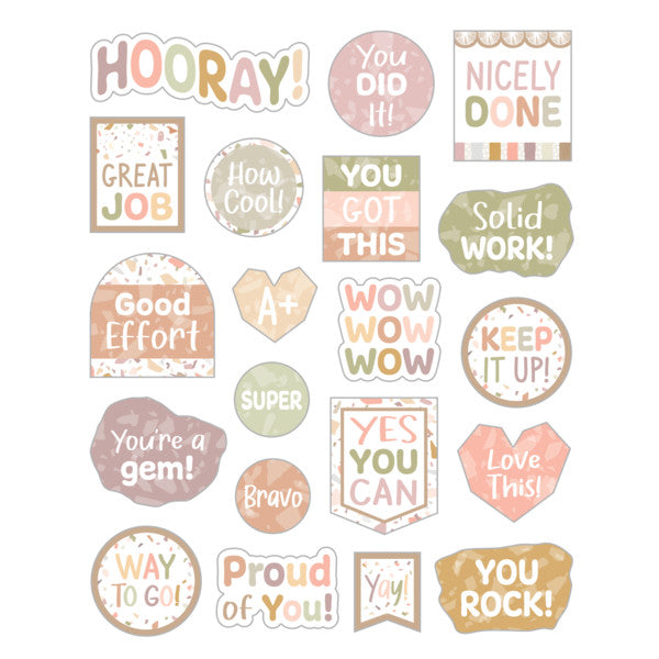 Terrazzo Tones Stickers [TCR7227]