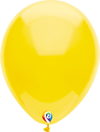 Funsational 12 Inch Latex Party Balloons Bag of 50 Yellow [57104]