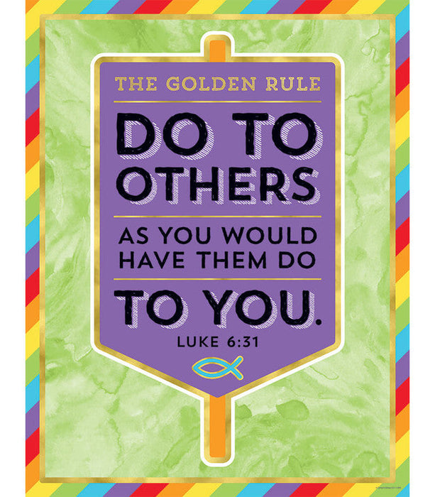 The Golden Rule Chart  (Luke 6:31) 17x22 [CD114285]