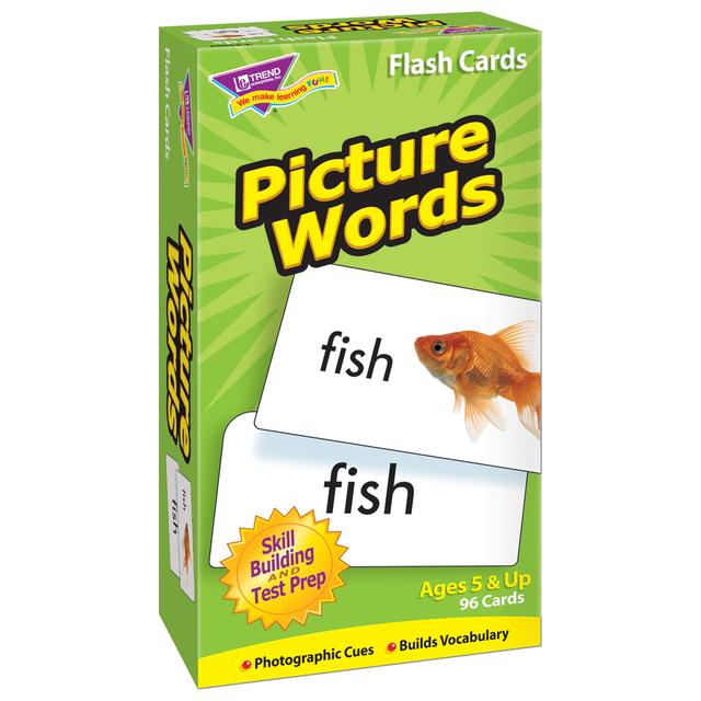Picture Words Skill Drill Flash Cards [T53004]