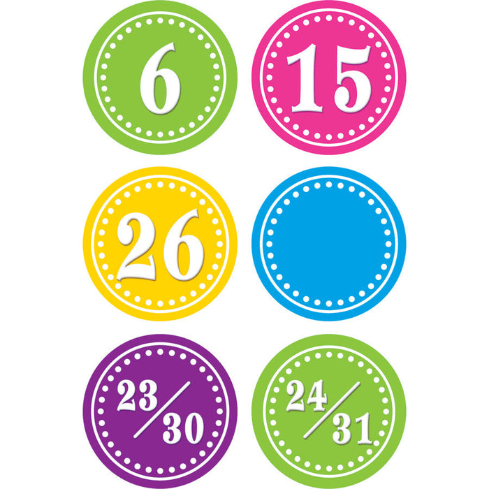 Bright Circles Calendar Days [TCR5187]